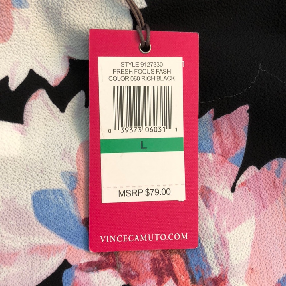 NWT Vince Camuto Floral Pants - Picture 3 of 8